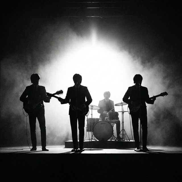 Musician silhouettes